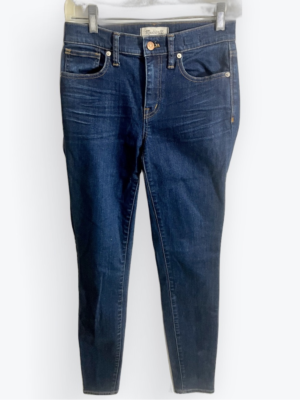 Madewell Jeans 9” High Riser Skinny Skinny Crop Size 26T 26 Tall